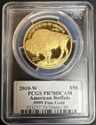 2010-w Gold 1oz  50 Buffalo Edmund C  Moy Hand Signed Coin Pcgs Pr70dcam  9