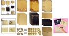 Deluxe Vintage Stationery   Envelope Pack     40 Sheets  14 Envelopes  18 Stickers