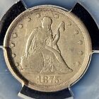1875 S 20c Twenty Cent - Pcgs Vf - Strong Details 