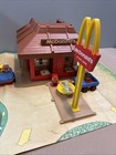Vintage 1974 Playskool Familiar Places Mcdonalds Playset 430 Complete Boxed