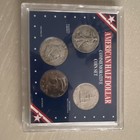 American Half Dollar Commemorative 4-coin Set W  Display Case  Uncertified