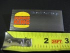 Silver Burger King  bk  Uniform Employee Name Badge   Have It Your Way  
