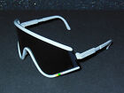 New Oakley Eyeshade Tour De France Sunglasses White black Iridium Cycling Retro