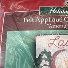 Holiday Time 84183 Among The Animals Felt Christmas Stocking Kit Woodland Santa