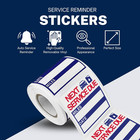 300 Pcs Oil Change Stickers     2    X 2    Removable Vinyl Labels For Windshield  Aut