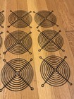 12 Pcs 120mm Fan Grill 120mm Guard Black With Screws  black 120mm 