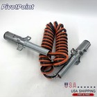 Superior Truck Parts 15 Ft Dual Pole Coiled Electric Cable W  2 X 12  Leads