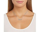 925 Sterling Silver  love  Script Necklace With 18  Cable Chain