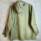 Vtg Us Army M-1951 Field Jacket Military Korean War Size M  Talon Zipper   Hood 