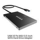 Sabrent Usb 3 0  usb-a  To 2 5  Sata Adapter Hard Drive Type-a  Black