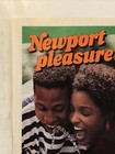 1993 Newport Menthol Cigarettes Print Ad Water Fountain Vtg 90s Newport Pleasure