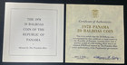 Panama 1978 Silver Proof 20 Balboas Portraying Vasco Nunez De Balboa 925 Box Coa