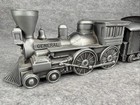 Vintage 1974 Pewter Cast Banthrico General Locomotive   Raill Car Metal Banks