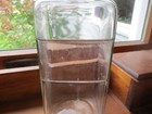 1894 Mercantile Apothecary General Store Square Pharmacy Glass Drug Bottle Jar
