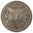 1889-cc  1 Morgan Silver Dollar - Authentic Key Date Carson City - Sku-b5865
