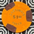 Castaways  1 Las Vegas  Nevada Gaming Poker Casino Chip V427