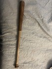 Old School Vintage 33  Inch Wood Baseball Bat Natural Color