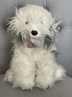 Fao Schwarz Old English Sheep Dog Plush Doll 12   