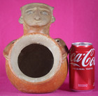 Rare Mayan Belly Bowl Authentic Pre Columbian Artifact Arte Primitivo Coa T115
