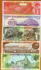 Set Honduras  1-2-5-10-20 Lempiras  2019-2024  P-new  Unc