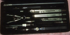 German Drafting Set Original Case