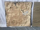 Lot Of 3 Antique Tin Ceiling  2  X 2  Shabby Tile 24  Sq Chic Vtg Crafts 68-23a