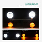 Passing Turn Signal Light Bar For Harley Davidson Heritage Softail Classic Flstc