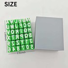 Clay Stamps - Alphabet  Numbers   Symbols Diy Handmade Alphabet Mold Accessories