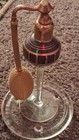 Antique Glass Perfume Bottle With An Automizer 