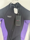 Wet Suits For Women Full Body 3mm Neoprene Wetsuit Diving Suit Sz-xs Purple Read