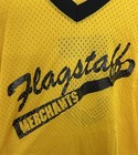 Vintage 70   s Flagstaff Merchants Mesh Ringer Baseball Jersey Shirt Size Small 