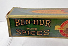 Old Ben Hurt Spices Whole Clove Paper Box  5 3 4 X 1 1 4 X 1 1 4