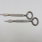 Lot 2 Antique Bottle Openers Picks Cherry Blossom Soda   Old Meadow Creamery