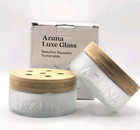 Azuna Luxe Glass Jars 2 Two Pack - 8oz Ea - Jar Air Freshener Odor Eliminator