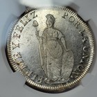 1833 Lima Silver 8 Reales Ngc Ms63 Great Luster Uncirculated Nice  v580
