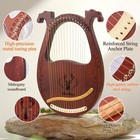 Vixxnoxx Lyre Harp  16-string Mahogany Lyra 16 Strings-deer  16 Strings-deer