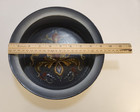 Vtg Norwegian Rosemaling Wood Bowl Handpainted Handmade Folk Art Blue 9 25    X 3   