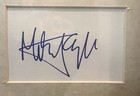 Mick Jagger Signed Autograph Piece Rolling Stones Autographed