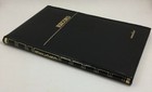Vintage Stuart Hall Account Book Ledger  Black Executive Record  Made In Taiwan
