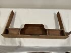 Antique Singer Treadle Sewing Machine Cabinet Front Slide Out Drawer