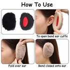 Ear Muffs Winter Ear Warmers Fleece Earwarmer Mens Womens Earbags Bandless Lot