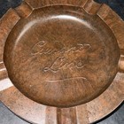 Vintage 6    Bakelite Cunard White Star Line Ashtray Queen Mary Era English Made