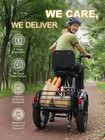 Electric Tricycle For Adults 1200w 22mph 100mi 3 Wheel Folding Electric Bike 