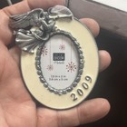 Christmas Photo Picture Metal Frame Ornament You Choose