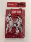 Vintage Nos The Country-square 2 Red Bandanas Deadstock Made In Usa Sealed