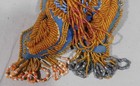 Antique Iroquois Beaded Boot Pin Cushion Native American Souvenir 1890s Whimsey