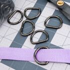 Country Brook Design   1 Inch Gunmetal Heavy Welded D-rings  10 Pack