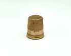 Vintage 10k Gold Simons Signed Thimble - Size 8 - 2 7g