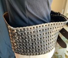 Vintage Brown Motorcycle Kidney Belt