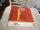 Vintage Oem 1967 Dodge Dart Dealer Sales Brochure Dodge Rebellion Operation  67